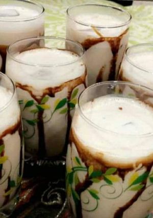 A picture of Chocolate shake.