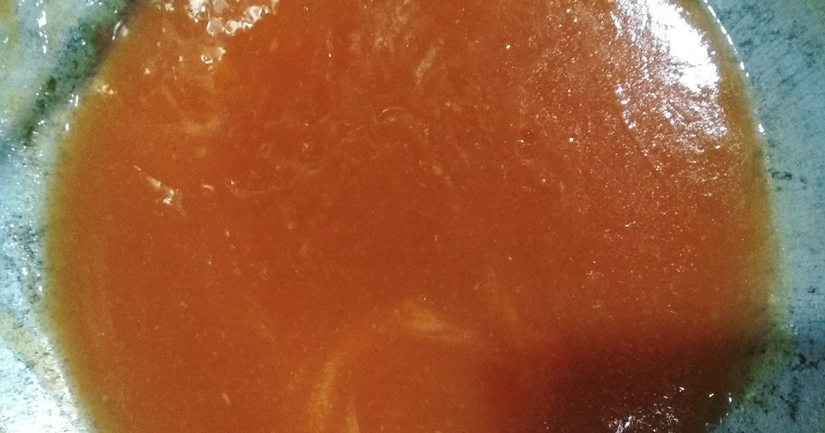 Resep Saos Tomat Homemade oleh Emak e Cykim - Cookpad