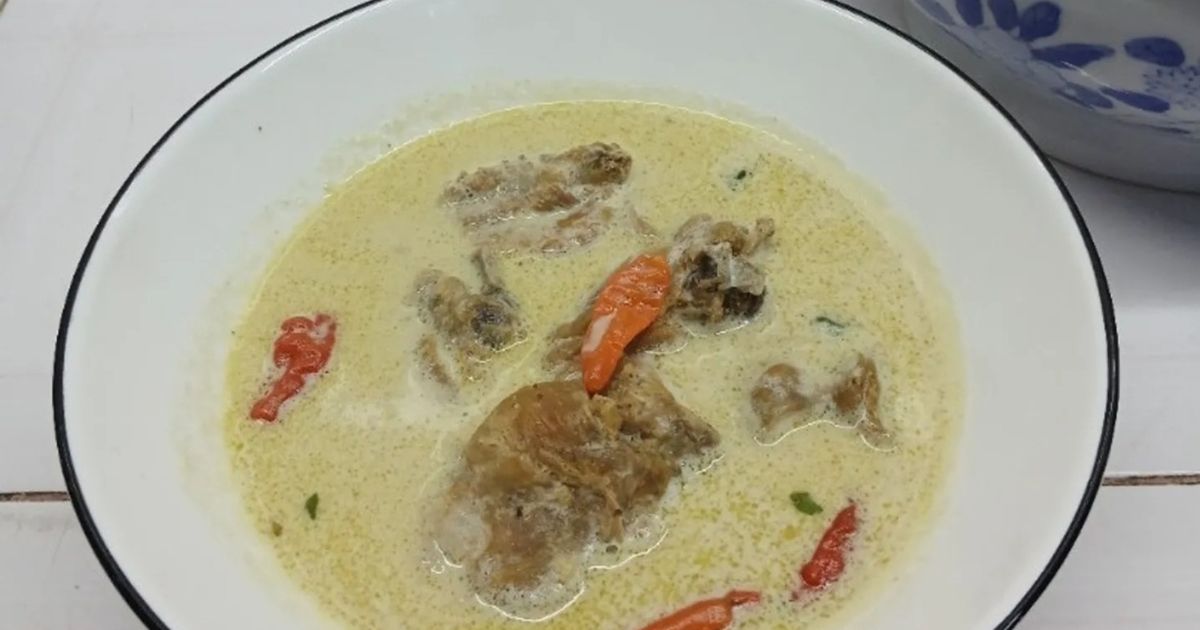 Opor Ayam Bumbu Racik