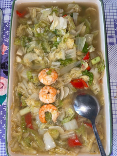 Foto resep Tumis Udang dan Sawi Putih