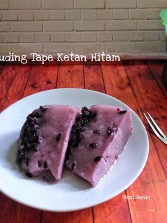 Foto resep 260. Puding Tape Ketan Hitam