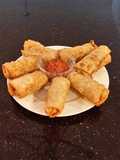 Chicken Parmesan Eggrolls