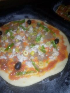 صورة لوصفة بيتزا سهلة وسريعة