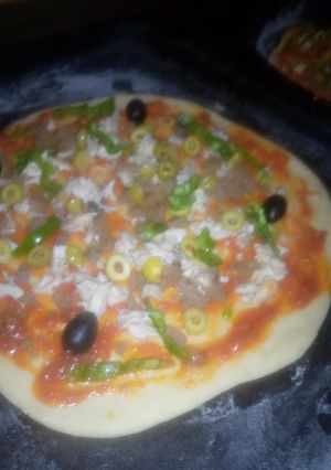 صورة لوصفة بيتزا سهلة وسريعة
