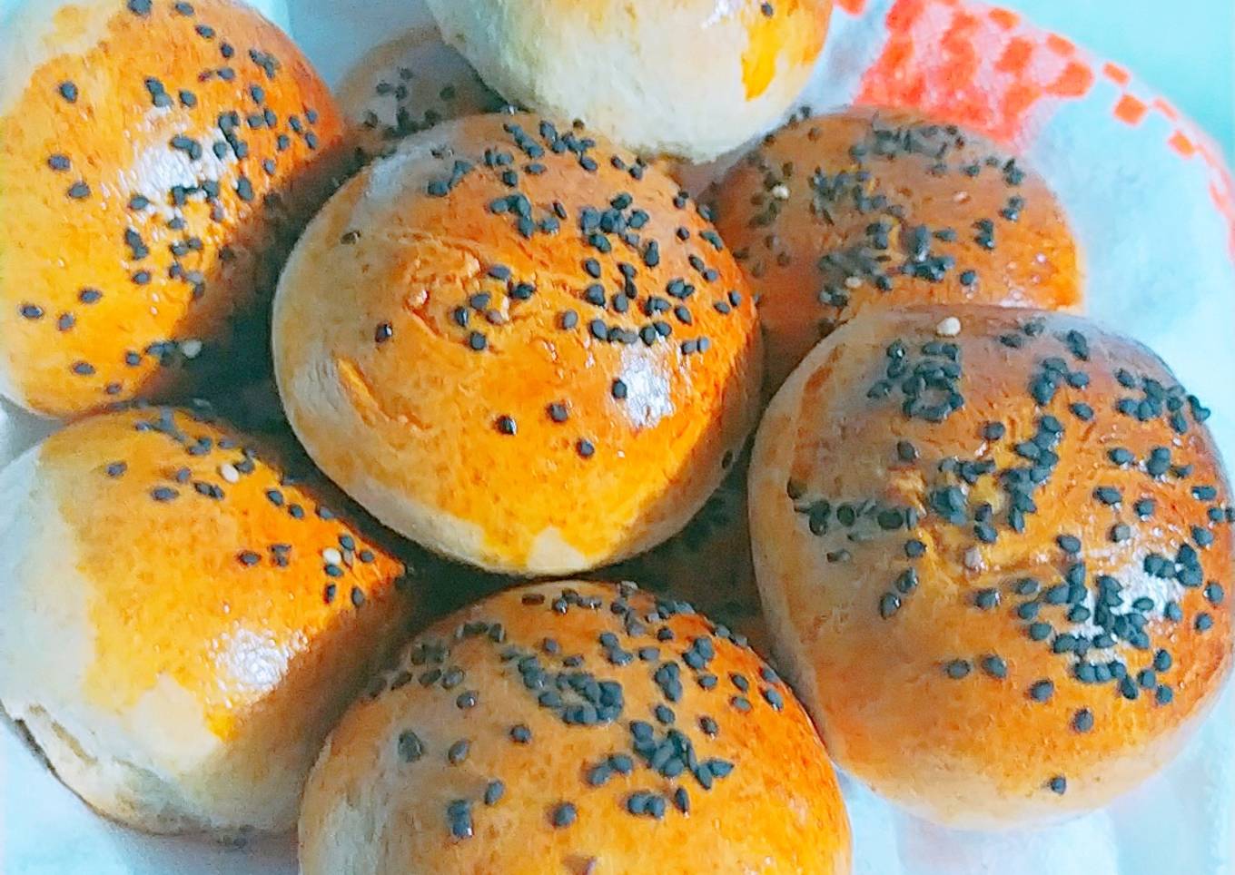 Bollos rellenos de queso crema