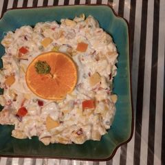 A picture of Russian Salad.