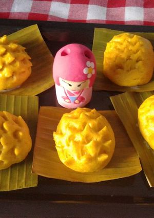 Foto resep Bakpao labu kuning isi ayam no msg