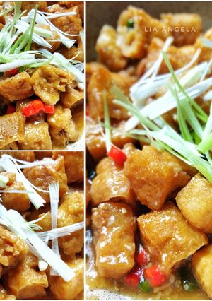 Foto resep Tumis Tahu Pong Saos Tiram