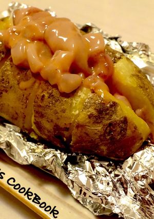 [日式料理] 鹽漬魷魚馬鈴薯(超簡單) 的食譜成品照片
