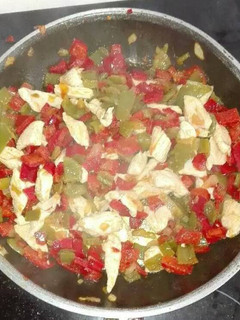 Una foto de Fajitas de pollo