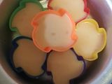 Flowers cake with rice flour