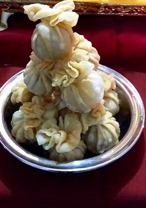 A picture of Pooran modak.