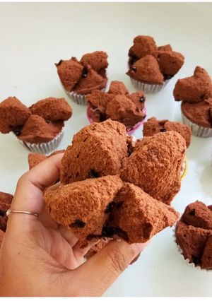 Foto resep Brownis kukus coklat chocochip