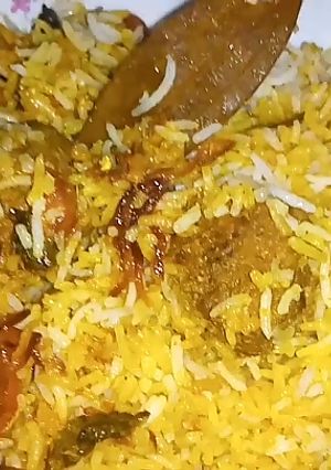 A picture of Kofta Biryani.