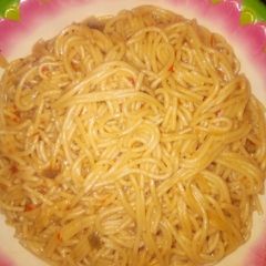 Simple pasta jallof A picture of Simple pasta jallof.