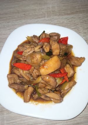 Foto resep Ayam teriyaki pedas