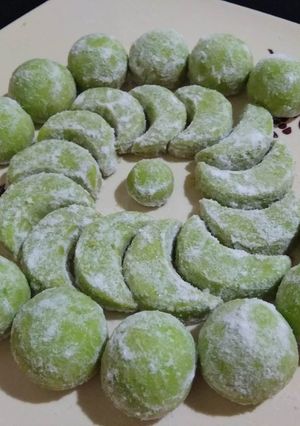 Foto resep Putri Salju Pandan Teflon Ekonomis