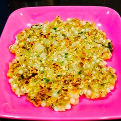 A picture of Sabudana (Sago Pearls) Paratha.