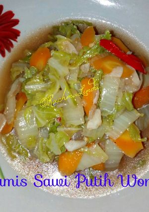 Foto resep Tumis Sawi Putih Wortel (simpel ala anak kos)