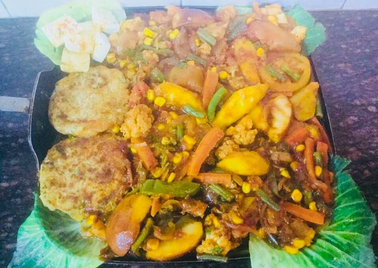 Step-by-Step Guide to Prepare Favorite Vegetable Sizzler