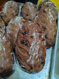 Triple Dark Brownies Sourdough Bread