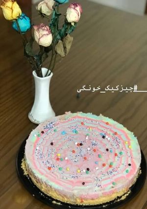 عکسی از دستور چیز کیک خوشمزه 🦋😋💖