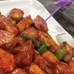 A picture of Chilli paneer.