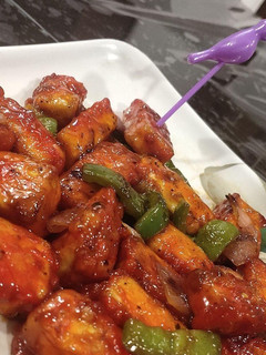 A picture of Chilli paneer.