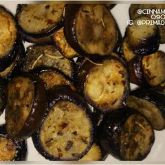 A picture of Eggplants with Tuscan Seasoning.