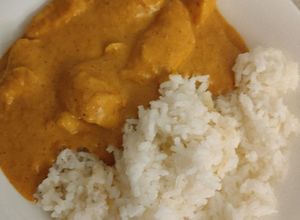 Foto principal de Pollo al curry con leche de coco