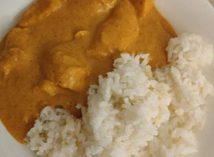 Foto principal de Pollo al curry con leche de coco