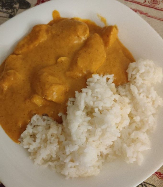 Foto principal de Pollo al curry con leche de coco