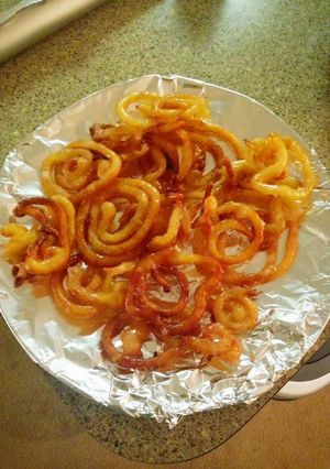 A picture of Instant jalebi.