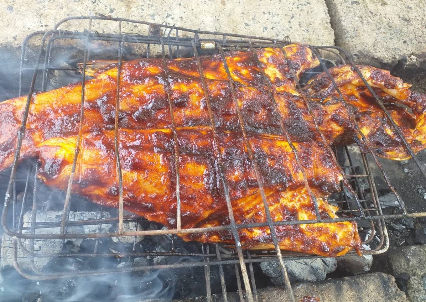 Judul : kerapu bakar bumbu kuning