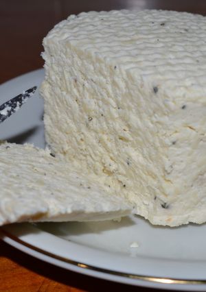 Una foto de Quesillo de ricotta y parmesano
