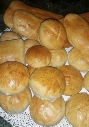 Una foto de Pan casero hecho con aceite (receta fácil y económica)