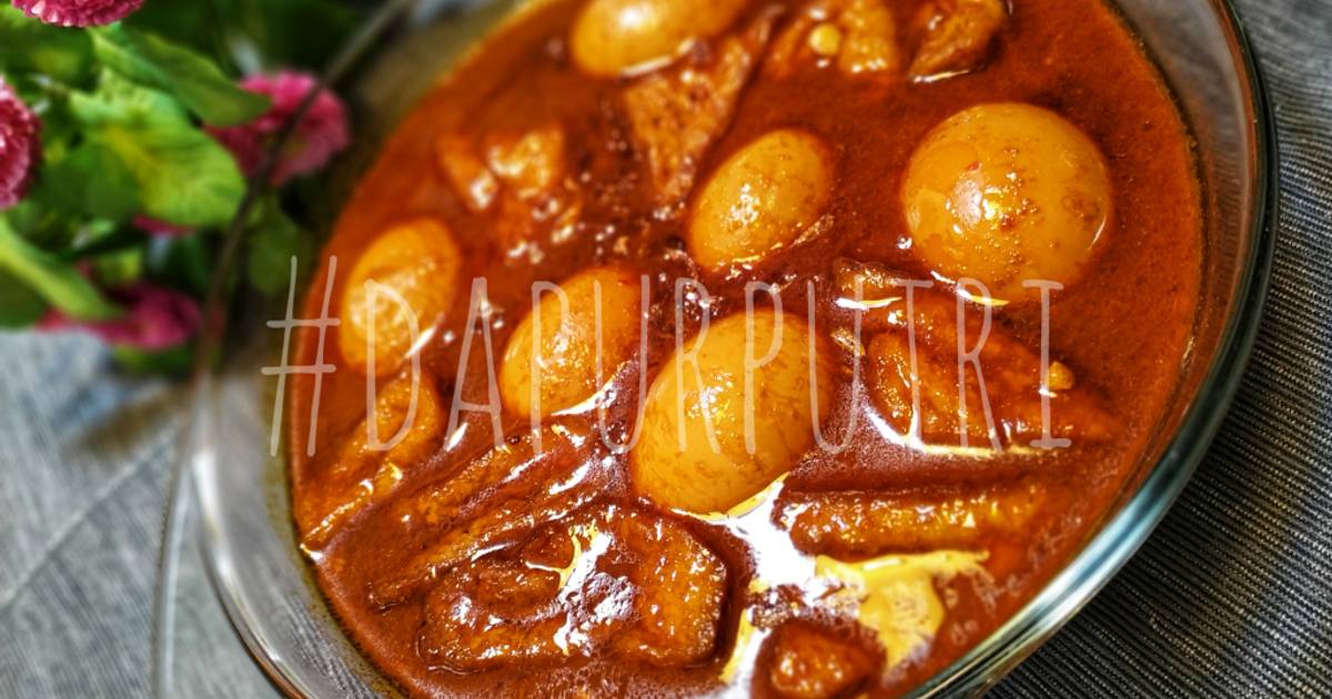 Resep Semur Tahu Telur Rempah Sehat Oleh @dapur_poetik - Cookpad