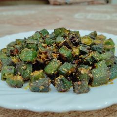 A picture of Masaladar Bhindi.