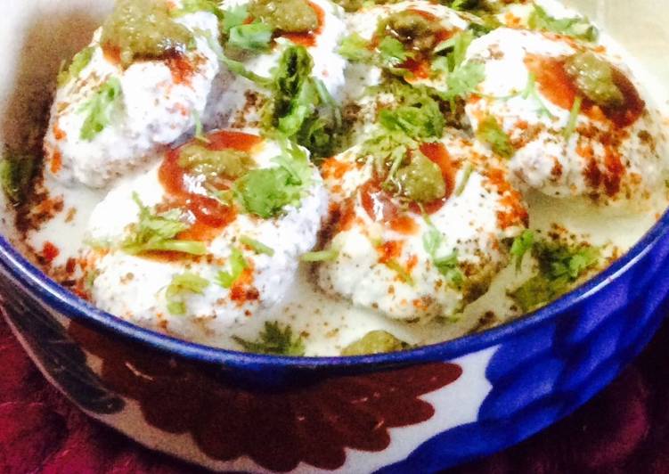 Flahari  stuffed dahi bhalla