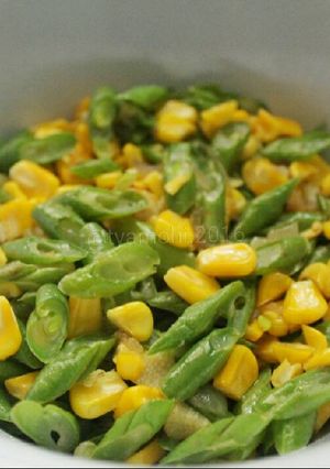 Foto resep Tumis Buncis Jagung