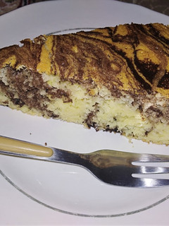 عکسی از دستور کیک دو رنگ(کیک زبرا)