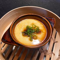 A picture of Chinese Steamed Egg (蒸水蛋).