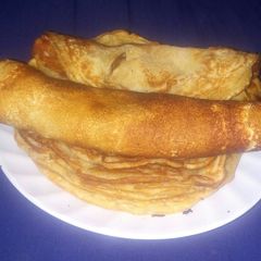 A picture of Fluffy pancakes.