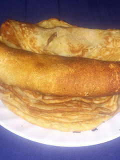 A picture of Fluffy pancakes.