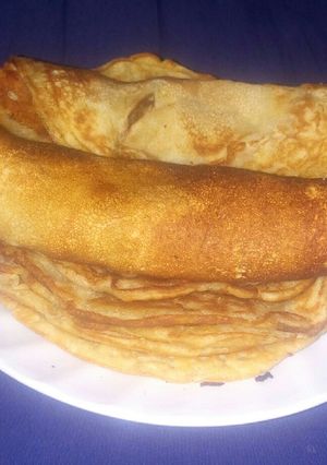 A picture of Fluffy pancakes.