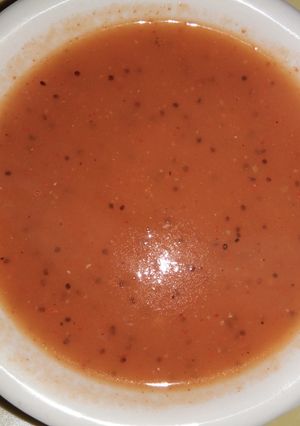 A picture of Tomato soup.