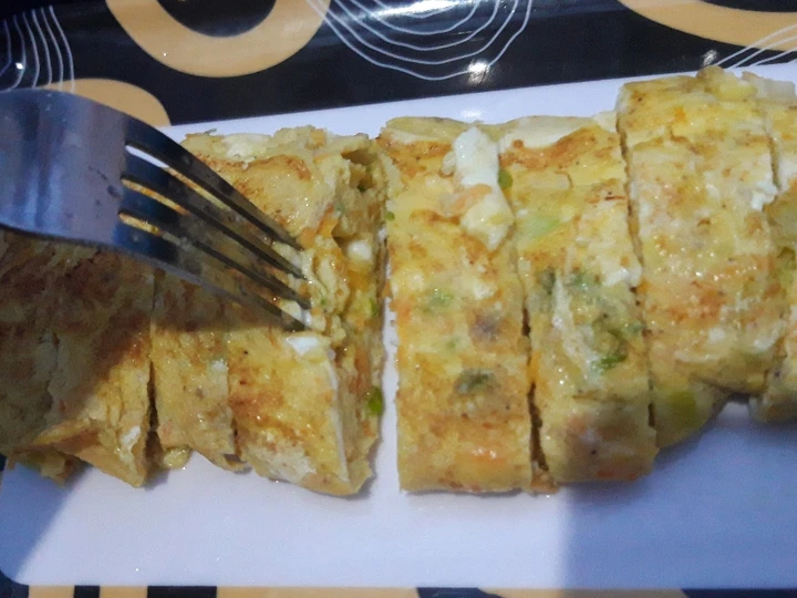 Langkah Gampang Membuat Resep #37 Telur Gulung ala Korea simple yang Lezat Sekali Anti Ribet, Bisa Manjain Lidah