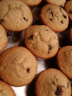 A picture of Chocolate Chip Muffins.