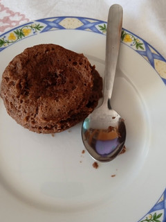 Una foto de Brownie saludable 3 ingredientes, vegetariano