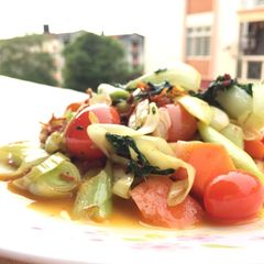 A picture of Mix Vegetables In XO Scallop Sauce.